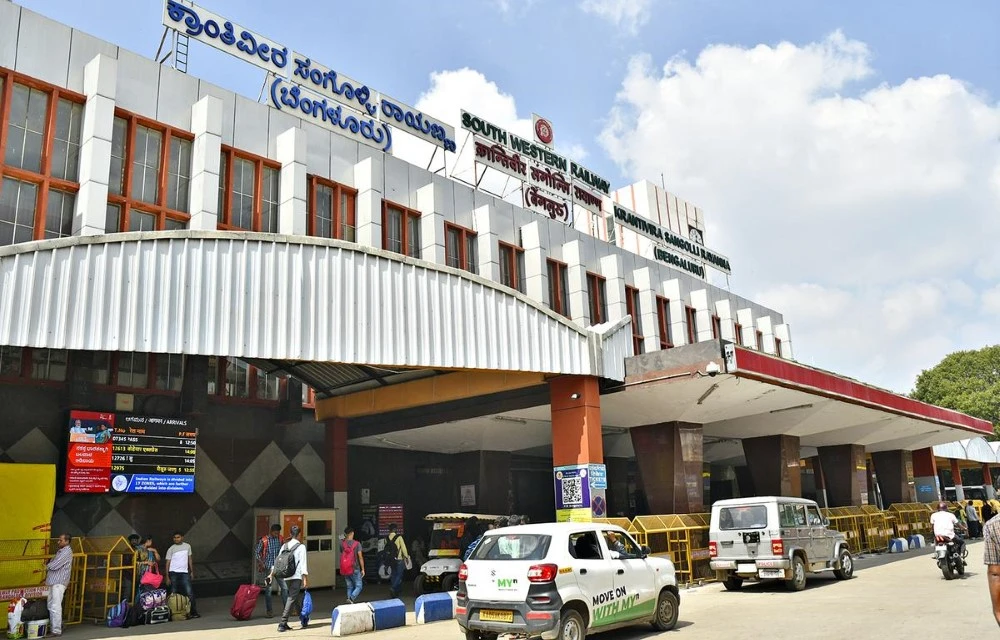 Kempegowda (City) railway station in Bengaluru Pictures